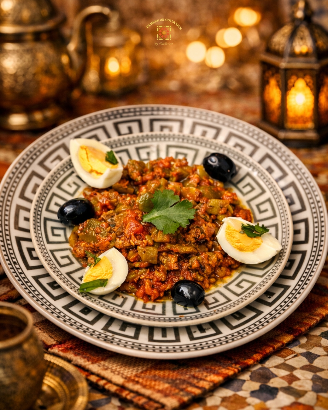 Tektouca, salade de poivrons grillés